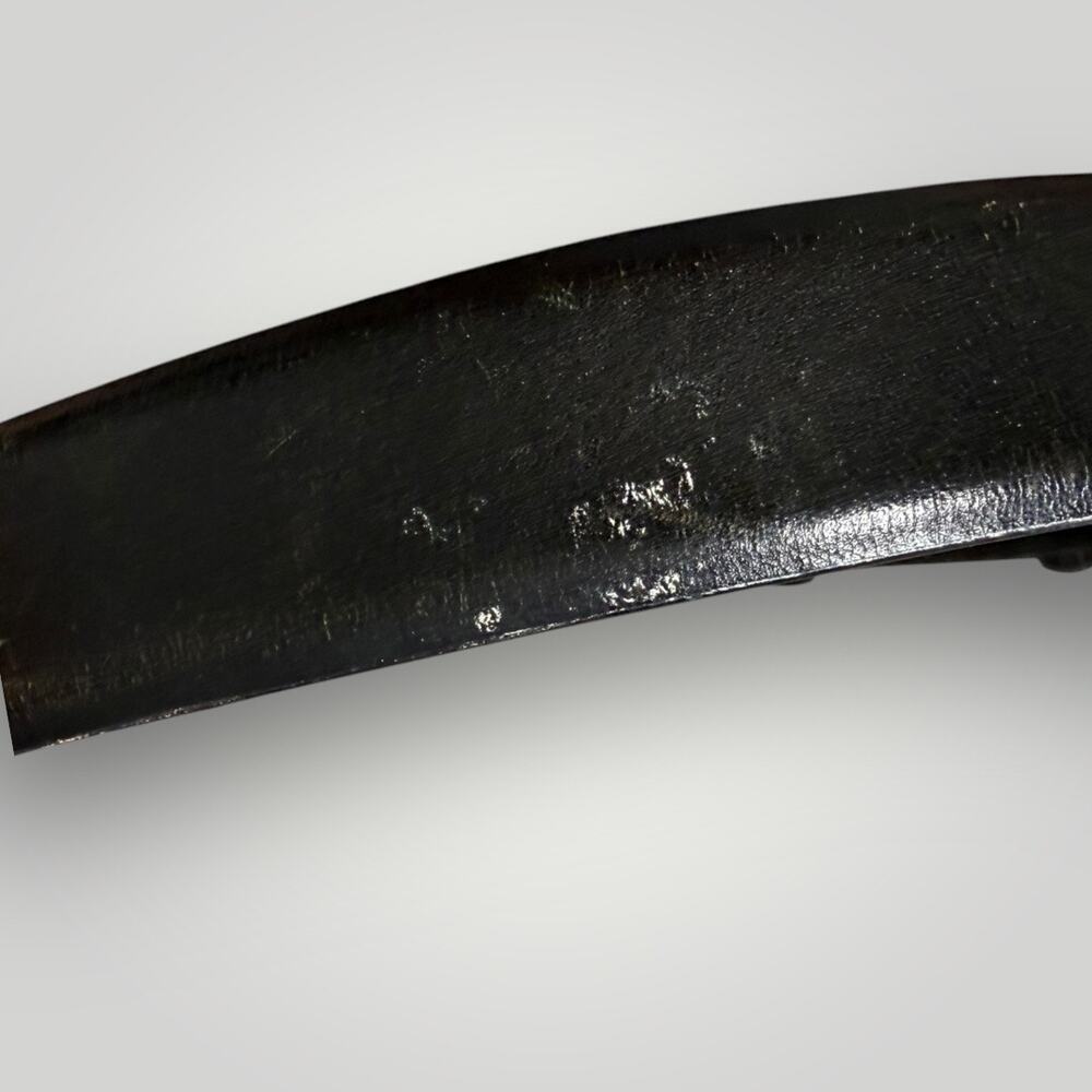 Claudio Orciani Black Leather Belt - Picture 11 of 16